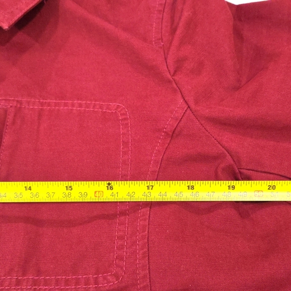 Talbots Petite Deep Red Jacket - Picture 7 of 10